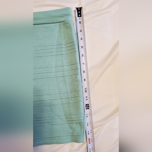 Charlotte Russe Mint Mini Skirt Size Medium - Picture 5 of 5